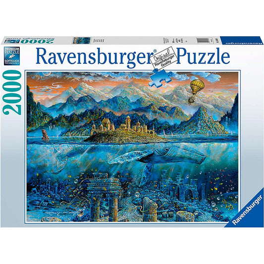 Ravensburger Rompecabezas Sabias Ballenas 2000 Pza