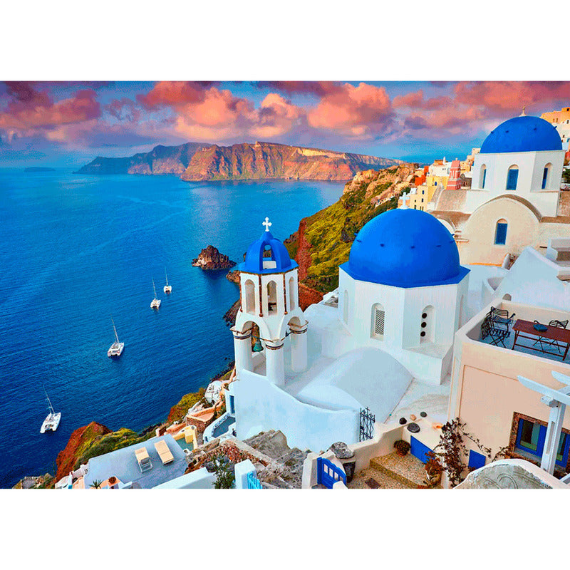 Enjoy Puzzle Rompecabezas Vista Santorini Grecia 1000 Pzas