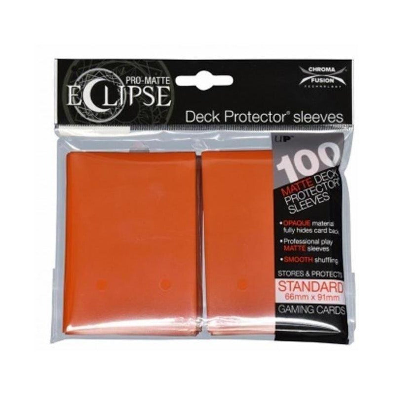 Ultra Pro Eclipse Standard Naranja Pack 100