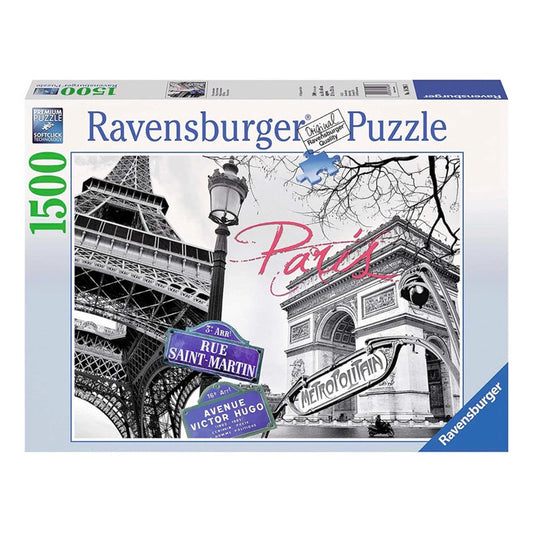 Ravensburger Rompecabezas Paris De Mis Amores 1500 Pza