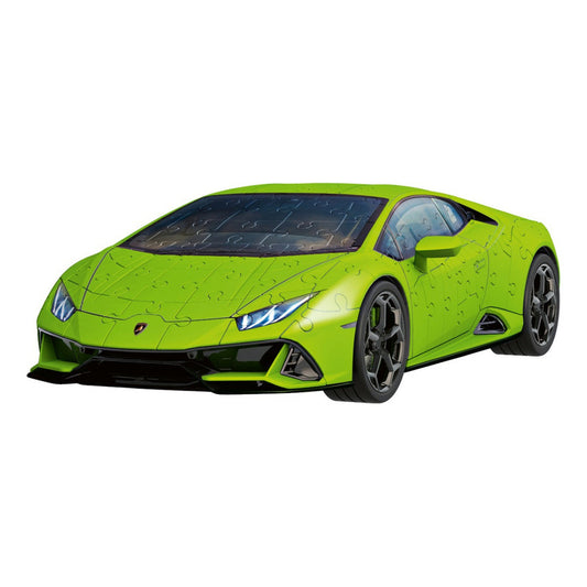 Ravensburger Rompecabezas 3d Lamborg Huracán Evo Verde 140pz