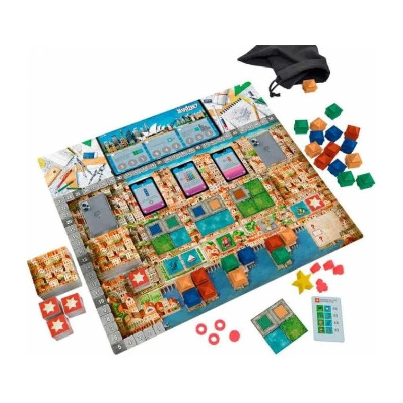 Devir Cities Juego De Mesa - En Español