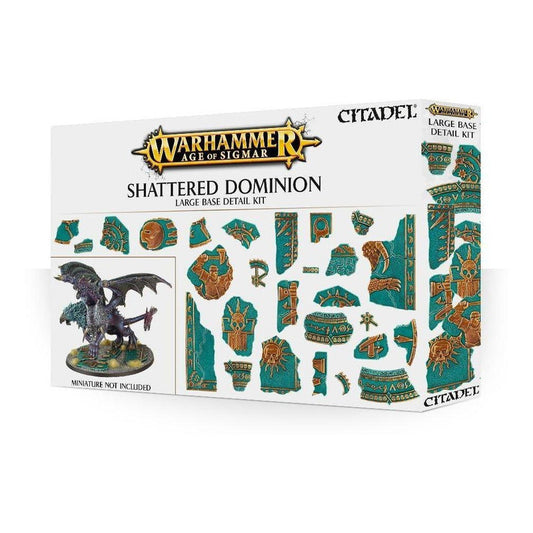 Gw Warhammer Aos Shattered Dominion Large Base Detail