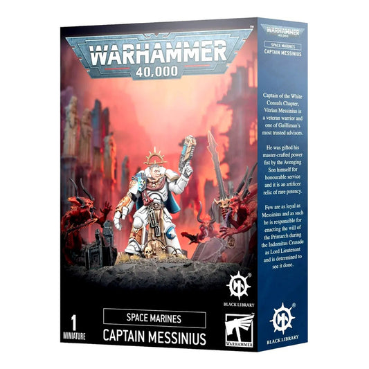 Gw Warhammer 40k Space Marines Captain Messinius