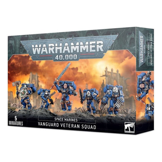 Gw Warhammer 40k Space Marines Vanguard Veteran Squad