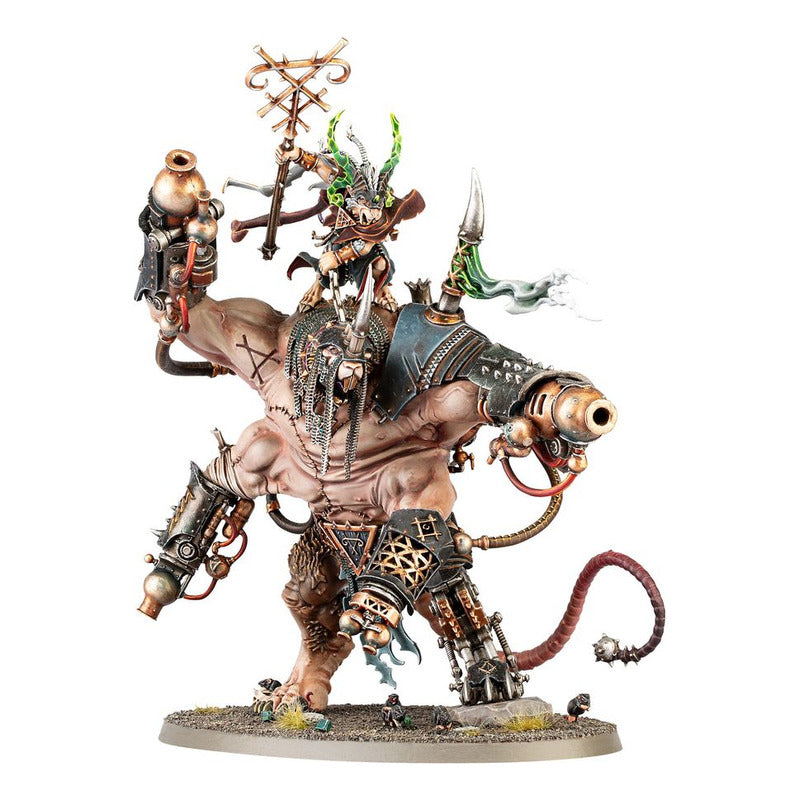 Gw Warhammer Age Of Sigmar Skaven Thanquol On Boneripper