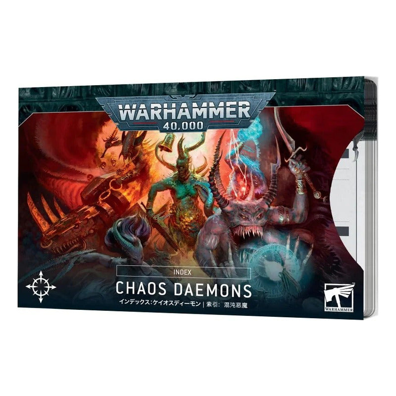 Gw Warhammer 40k Index Cards Chaos Daemons