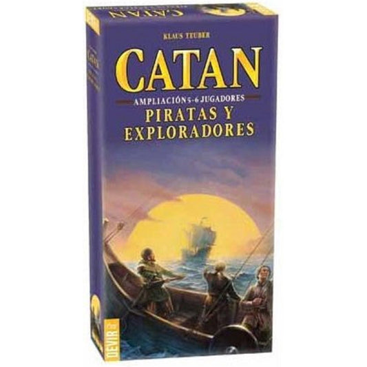 Catan Piratas Y Exploradores Ampliación Para 5-6 Jugadores -