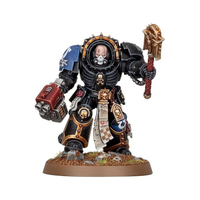 Gw Warhammer 40k Space Marines Chaplain In Terminator Armour