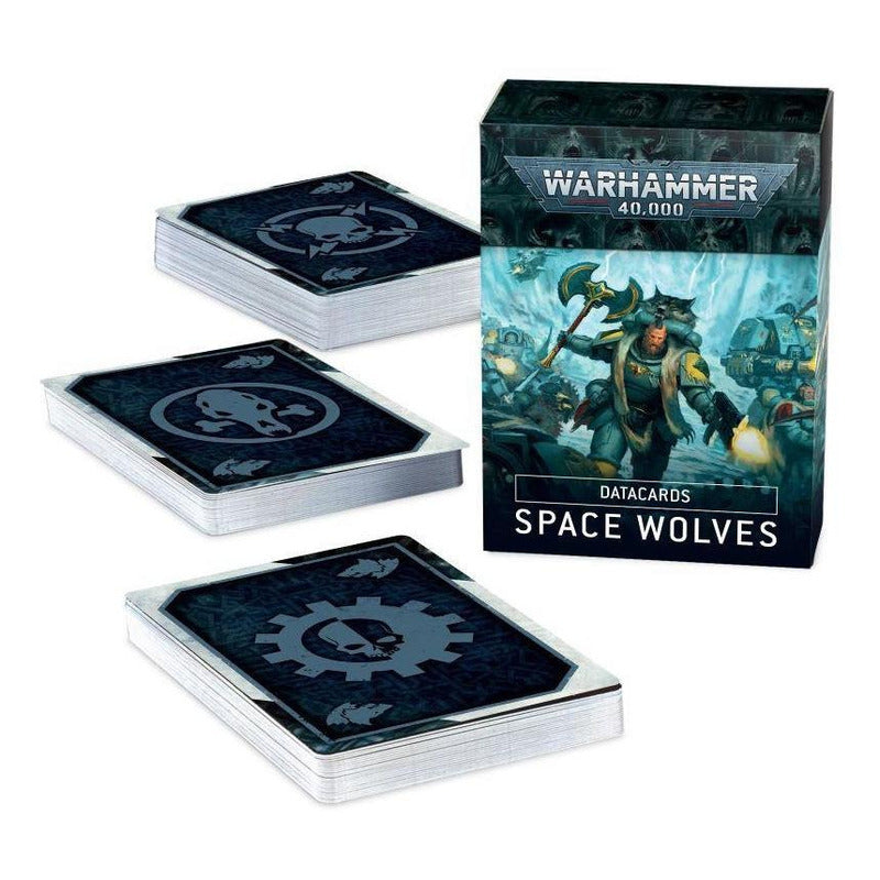 Gw Warhammer 40k Data Cards Space Wolves En Inglés