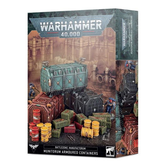 Gw Wh40k Battlezone Manufactorum Munitorum Armoured Containe
