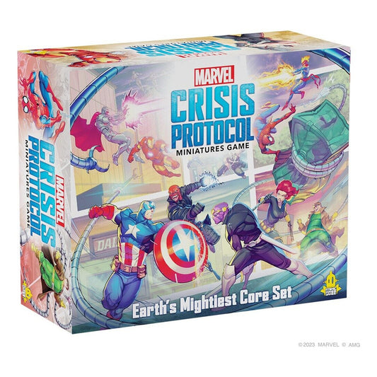 Marvel Crisis Protocol Earth's Mightiest Core Set Juego Mesa