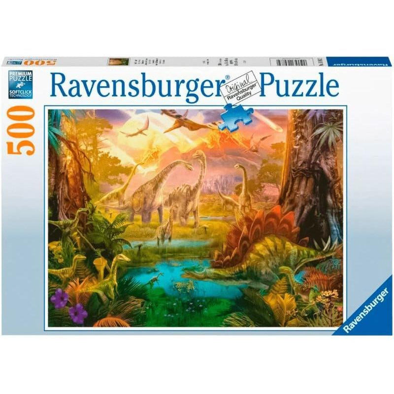 Ravensburger Rompecabezas Tierra De Dinosaurios 500 Pz