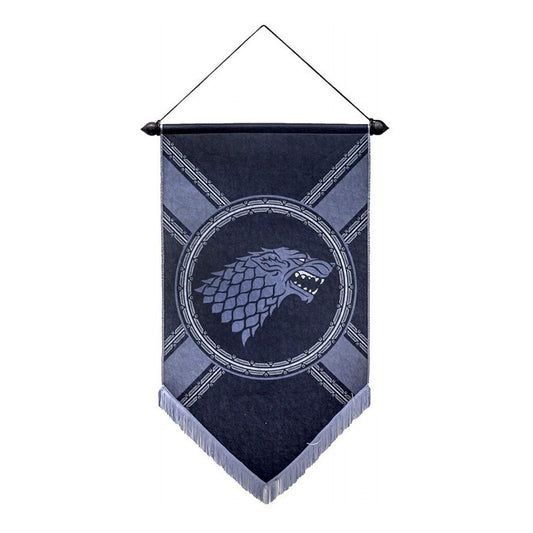 Game Of Thrones Stark Banner Con Flecos Fieltro