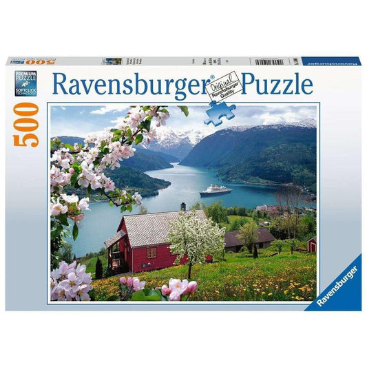 Ravensburger Rompecabezas Idilio Escandinavo 500pza