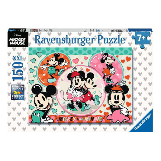 Ravensburger Rompecabezas Disney Mickey & Minnie 150 Pza