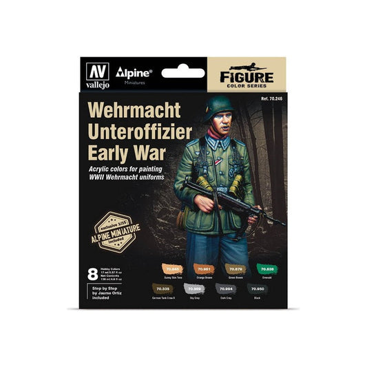 Vallejo Colorseries Wehrmacht Unteroffizier Early War 70.246