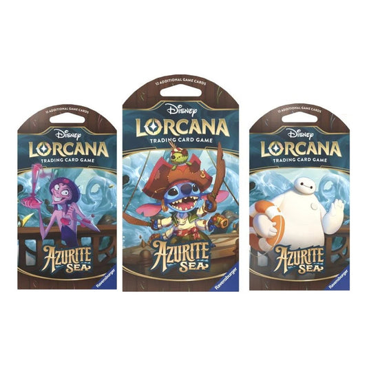 Disney Lorcana Azurite Sea Booster Sleeve