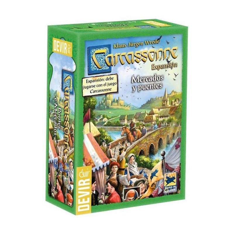 Devir Carcassonne Expansión Mercados Y Puentes - En Español