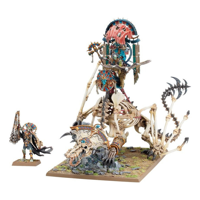 Gw Warhammer Old World Tomb King On Necrolith Bone Dragon