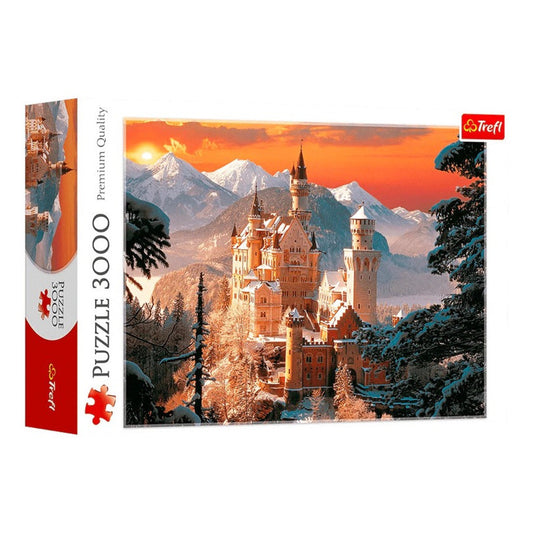 Trefl Rompecabezas Castillo Neuschwenstein Invierno 3000 Pz