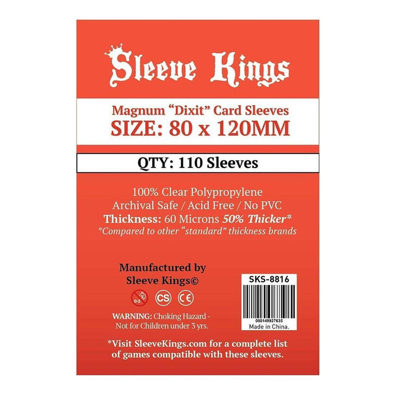 Sleeve Kings 80x120mm Pack 110 Micas