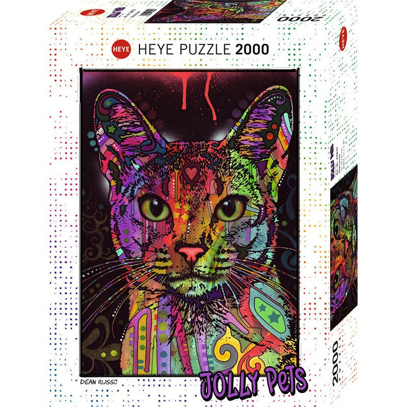 Heye Rompecabezas Jolly Pets Gato 2000 Piezas