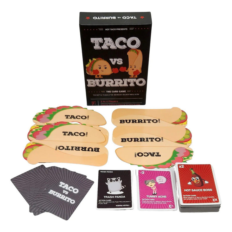 Taco Vs Burrito The Card Game Juego De Mesa