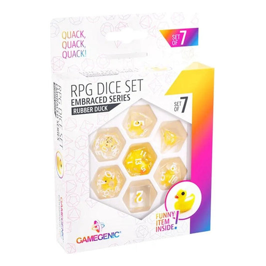 Dice Set Embraced Series Rubber Duck Dados Poliédricos