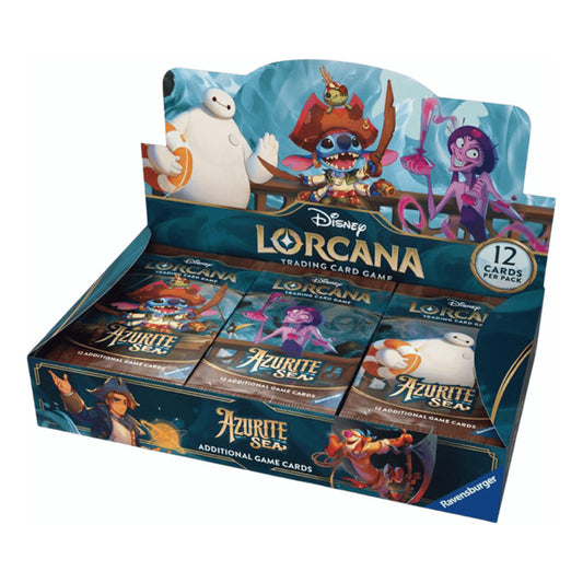 Disney Lorcana Azurite Sea Booster Set