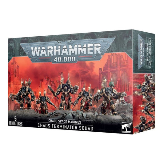 Games Workshop Chaos Space Marines Chaos Terminator Squad