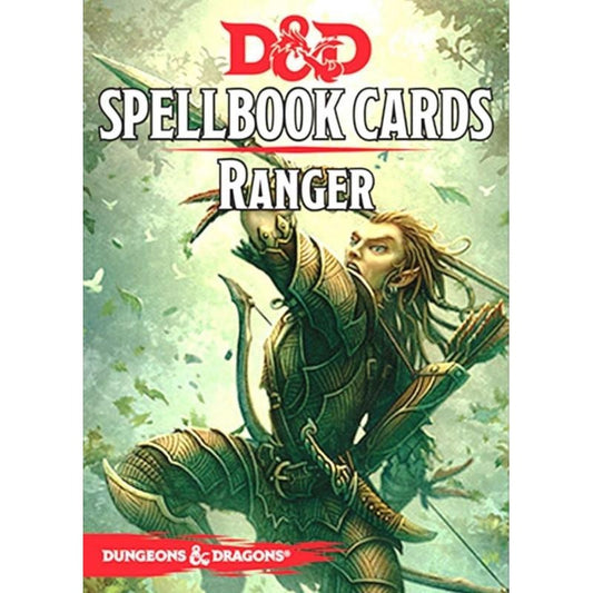 D&d Spellbook Cards Ranger Spell Deck