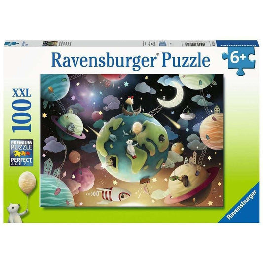 Ravensburger Planetas Fantásticos Rompecabezas 100pzs