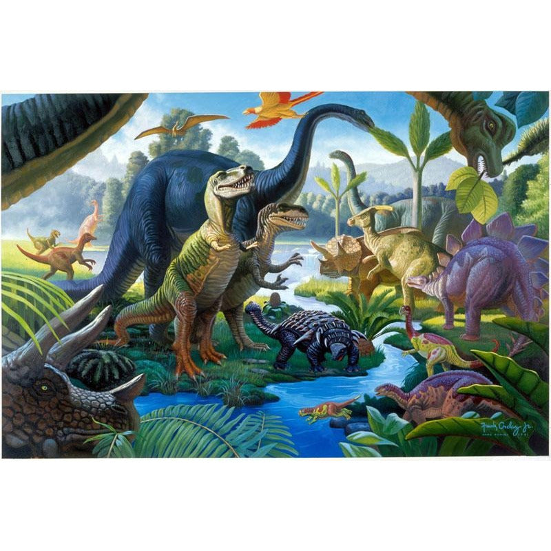 Ravensburger Rompecabezas Tierra De Los Dinosaurios 100 Piez