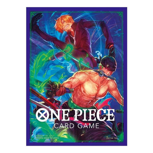 Bandai One Piece Tcg 70 Sleeves Pack Standar Sanji & Zoro