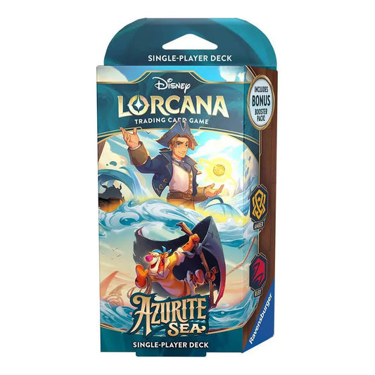 Disney Lorcana Azurite Sea Deck Jim & Tigger