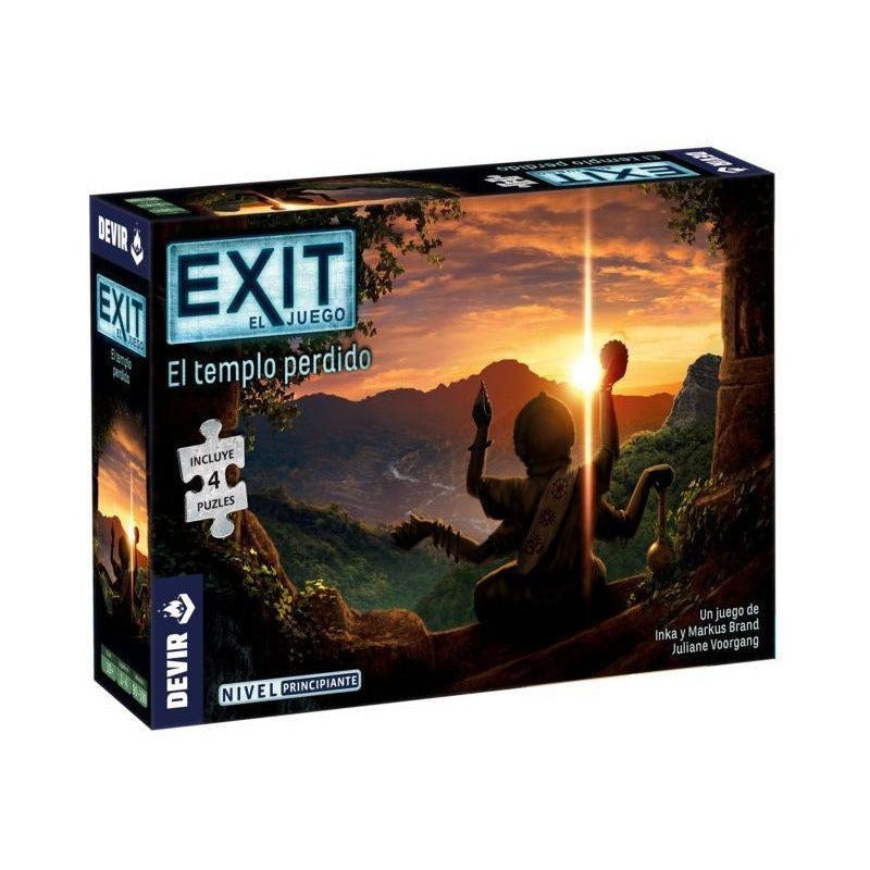 Devir Exit Puzzle El Templo Perdido Juego De Mesa En Español