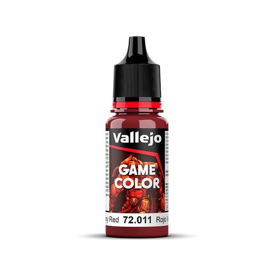 Vallejo Game Color 2023 17ml Rojo Visceral 72.011