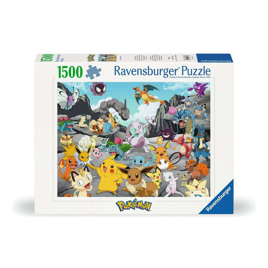 Ravensburger Rompecabezas Pokémon Clásicos 1500 Pza