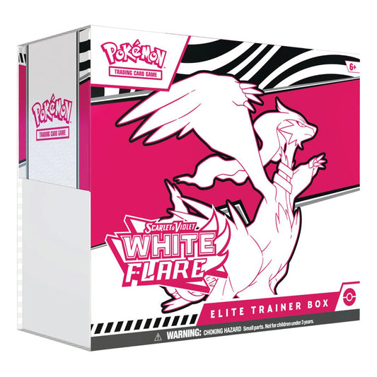 Pokemon Tcg Scarlet & Violet White Flare Elite Trainer Box