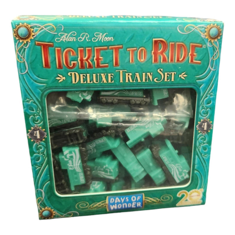 Days Of Wonder Ticket To Ride Deluxe Train Set Verde Token