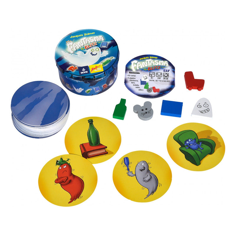 Devir Fantasma Blitz Mini Juego De Mesa - En Español