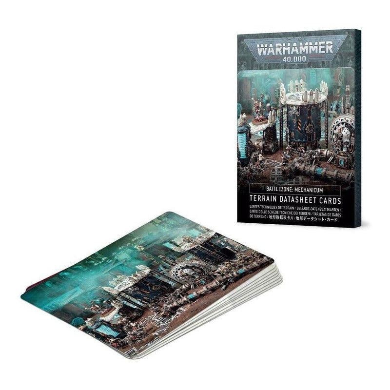 Gw Warhammer Wh40k Battlezone Mechanicum: Terrain Cards Spa