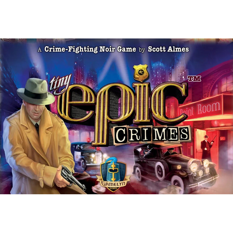 Tiny Epic Crimes Deluxe + Tiny Epic Crimes Kingpins Expansio