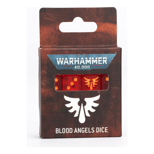 Games Workshop Warhammer40k Blood Angels Dice Dados