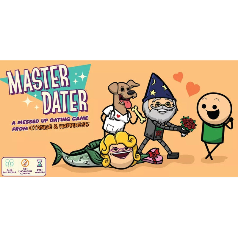 Cyanide & Happiness Master Dater Juego De Mesa