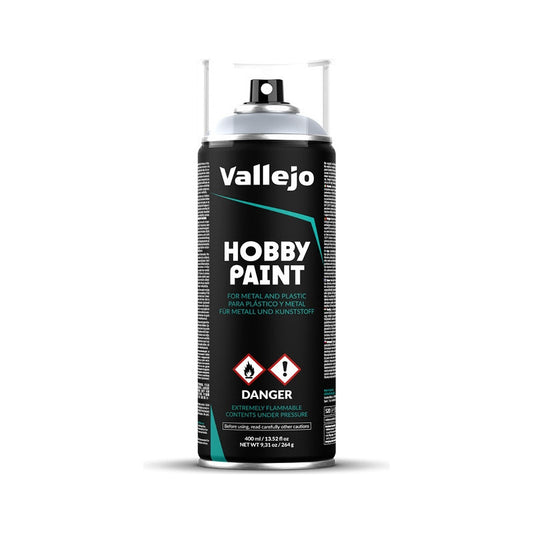 Vallejo Hobby Paint 400ml Pintura Acrílica Aerosol Plata 28.021