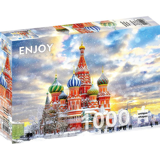 Enjoy Puzzle Rompecabezas Moscú San Basilio 1000 Pza