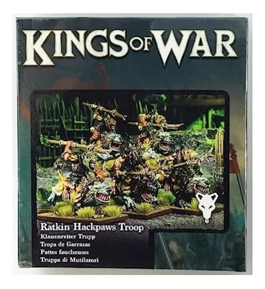 Mantic Kings Of War: Ratkin Hackpaws Troop