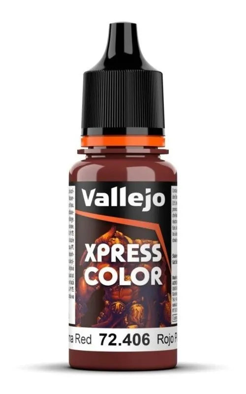 Vallejo Xpress Color 17ml Pintura Rojo Plasma 72.406